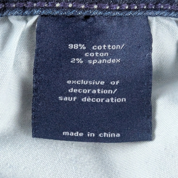 Vigoss Size 6 Heritage Fit Capri Jeans - Picture 10 of 14